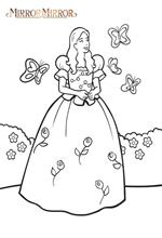 coloring page Mirror Mirror